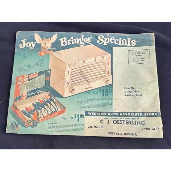 1950's Western Auto Christmas Toy Catalog -NOMA Lionel Trains Disney & More! T14 - Picture 9 of 10